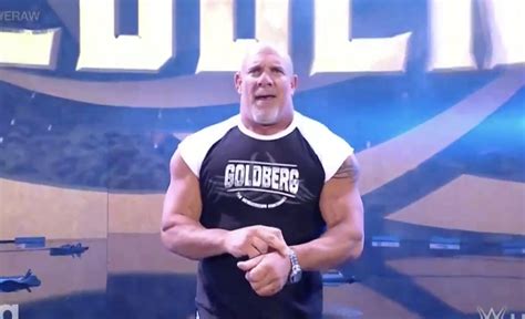 Goldberg Returns On Wwe Raw