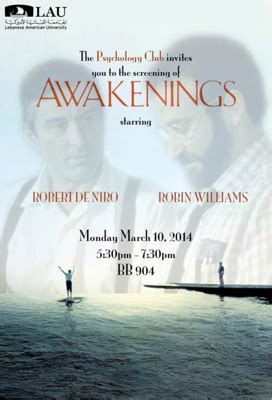Upload, livestream, and create your own videos, all in hd. LAU | Events | Psychology Movie Screening: "Awakenings"