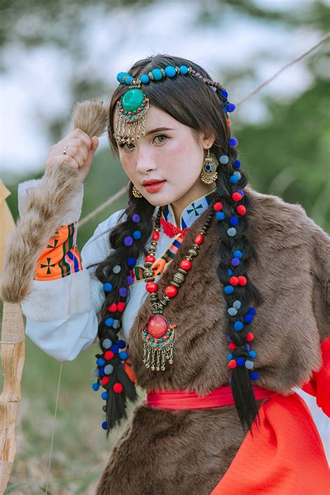 Mongolian Girl Traditional Clothes Free Photo On Pixabay