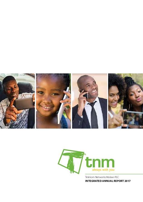 Telekom Networks Malawi Plc Tnmmw 2017 Annual Report