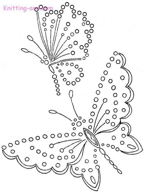 This is a pattern i've been playing with off and on for a while, with the hopes of stitching it. Free Embroidery Pattern: Dotted Butterflies c1945 ...