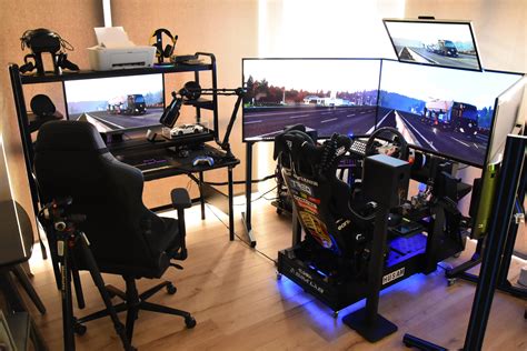 My Work Station And Sim Rig After Few Upgrades Rbattlestations