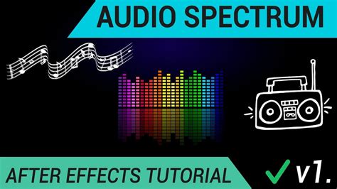 AUDIO SPECTRUM After Effects   TUTORIAL   #1 Básico - YouTube
