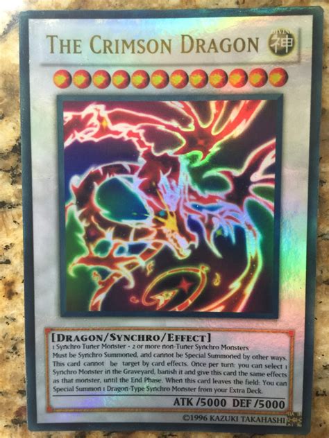We did not find results for: Yugioh FANTASY Card Lot of 1 The Crimson Dragon from 5Ds
