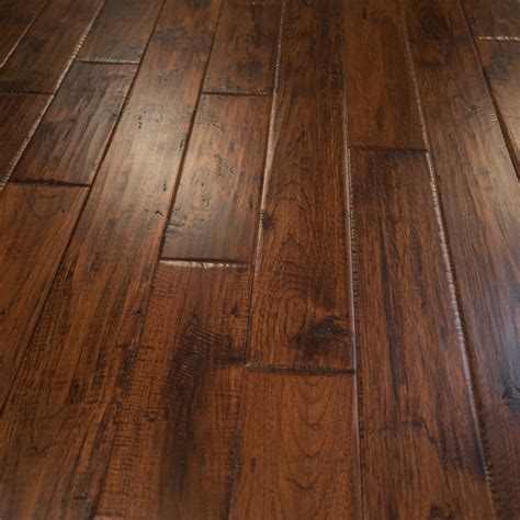 Our shaw floors floorte hardwood exquisite | natural hickory is hardwood flooring made to make your life easier. Hickory Hand Scraped Prefinished Solid Wood Floor, Canyon ...