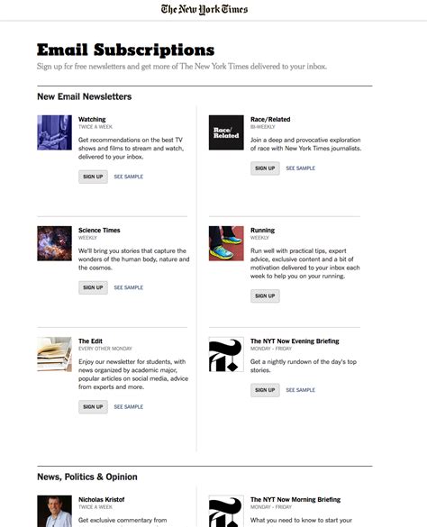 See Sample Email Newsletters Newsletters New