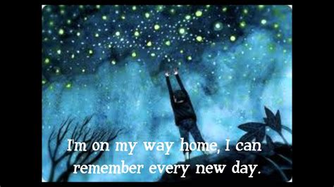 In on my way, the theme centers around abandonment. Enya- On My Way Home Lyrics - YouTube