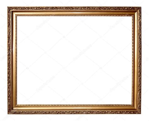 Gold Frame With A Decorative Pattern Stock Photo By ©majafoto 2833075
