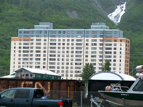 Whittier Begich Towers At Whittier On The Kenai Peninsula Flickr
