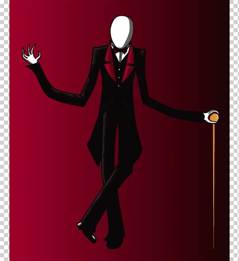Slender The Eight Pages Slenderman Anime Drawing Male Slender Man