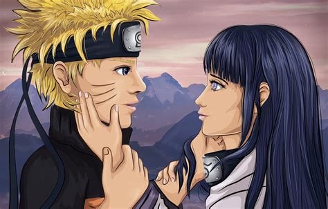 Wallpaper Love Love Tenderness Naruto Naruto Naruto Art 2d Art