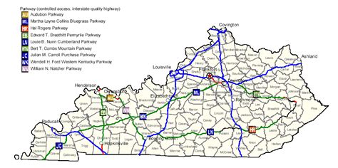 Map Of Kentucky Map Highways Online Maps And