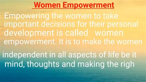 How To Written An Essay Women Empowerment