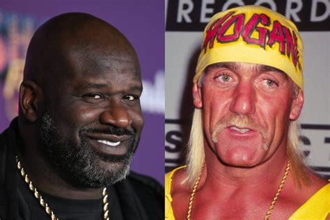 leaking father s photo with wwe legend hulk hogan shaquille o neal s 23 year old son celebrates