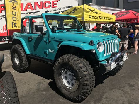 What colors does the wrangler come in? Bikini Color revealed on Jeep Wrangler Celebrity Customs ...