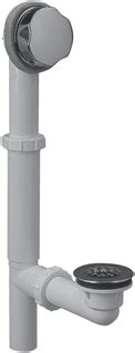 Sitting in a shallow, rapidly cooling bath is the opposite of relaxing. Watco turn style waste and overflow