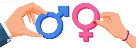 pink and blue gender symbol 35741455 png