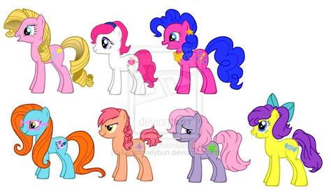 Image Fim My Little Pony Tales Girls By Kaoshoneybun My Little