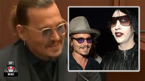 Johnny Depp Discusses Marilyn Manson Friendship During Trial Youtube