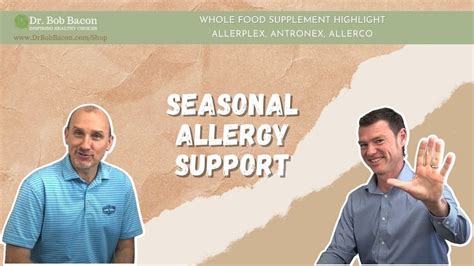 Seasonal Allergies Allerplex Antronex Allergco Youtube