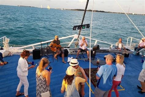 Key West Sunset Party Cruise With Live Music Food And Drinks 2024