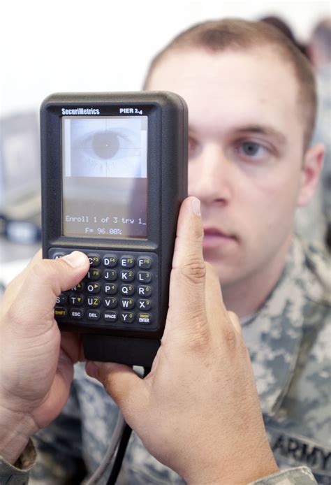 Soldiers Learn Importance Of Biometrics Article The United States Army