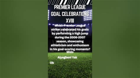 Epic English Premier League Quiz: Relive 2000-2010's Unforgettable