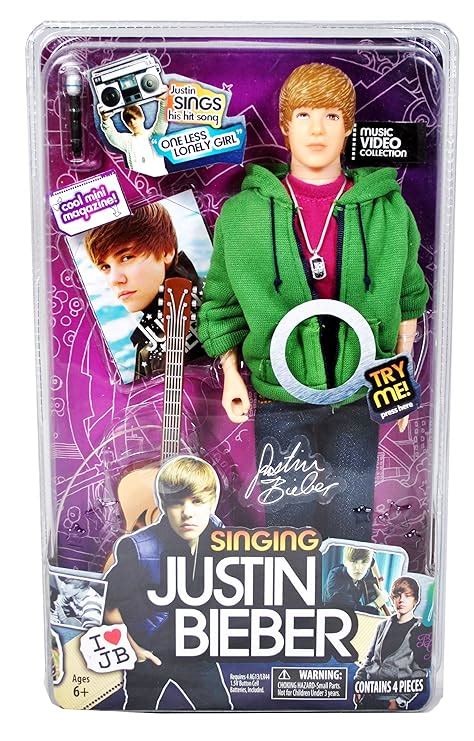 justin bieber singing dolls one less lonely girl toys and games