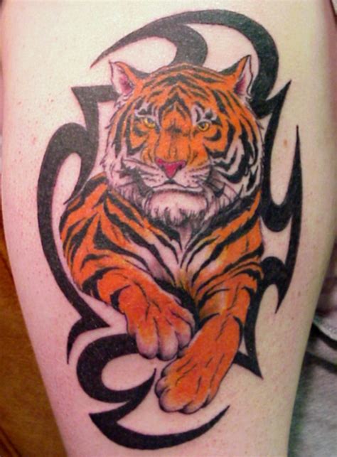 Tribal Tiger Tattoo Design For All Sheplanet