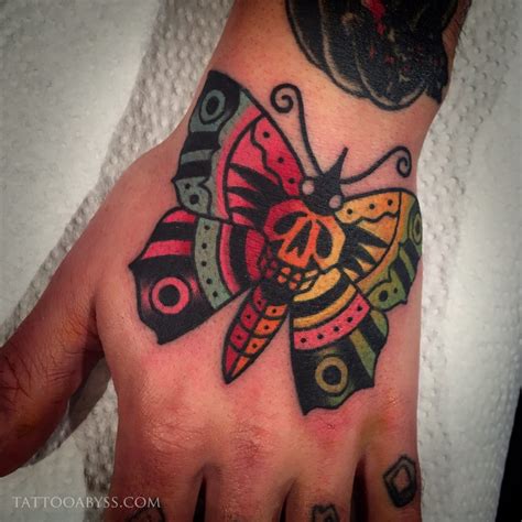 Death Moth Tattoo Abyss Montreal