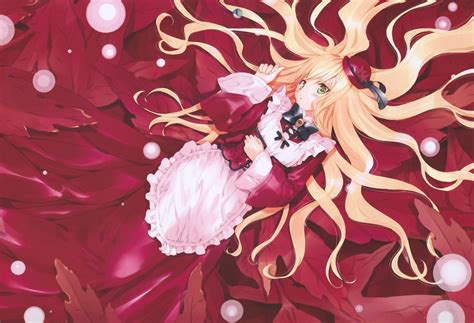 Anime Girls Red Dress Alice In Wonderland Hd Wallpapers