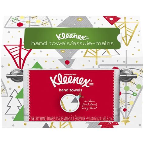 Kleenex Holiday Hand Towels 55 Each Instacart