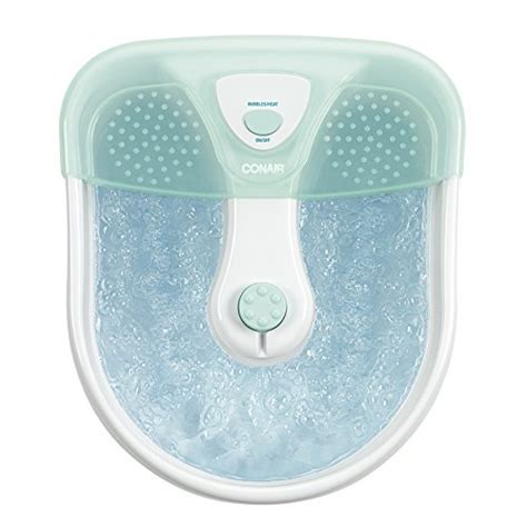 conair soothing pedicure foot spa bath with massaging bubbles deep basin relaxing foot massager