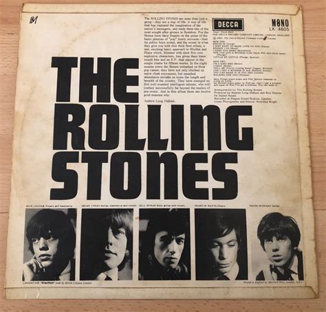 Rolling Stones The Rolling Stones First Mono Pressing Lp Album