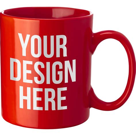 Promotional 11 Oz Coffee Mugs With Custom Logo For 207 Ea