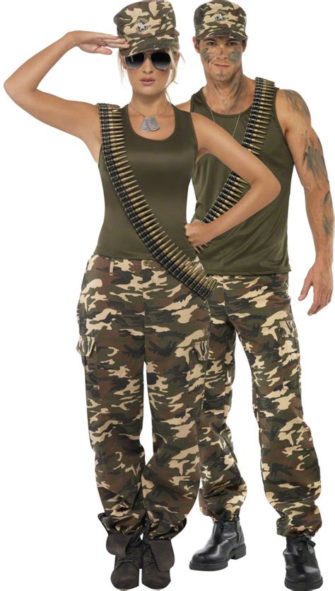 Costume Coppia Militare Costumi Coppiae Vestiti Di Carnevale Online