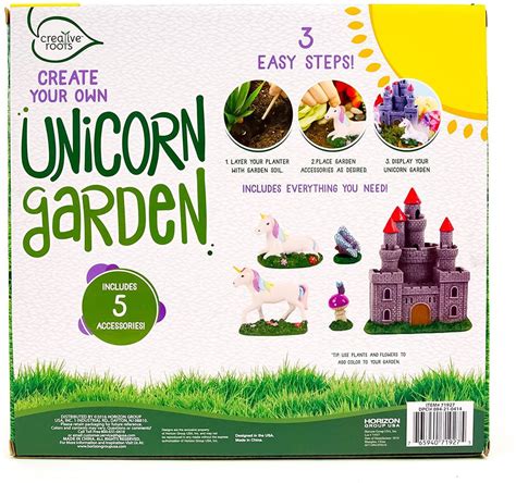 Create Your Own Unicorn Garden Toy Sense