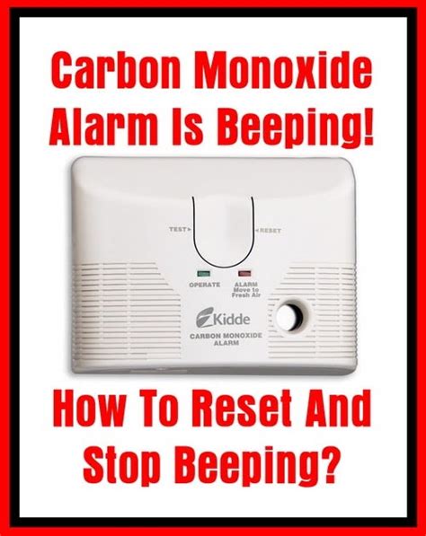 The beeping sound usually means it is time to change the batteries. First Alert Carbon Monoxide Detector Beeping Battery