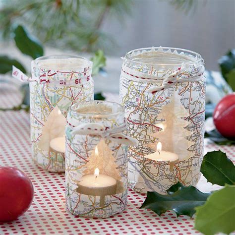 Réaliser un photophore avec des matériaux recyclés pour Noël