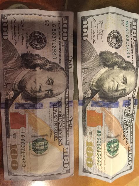 This counterfeit $100 bill we got at my work. : mildlyinteresting