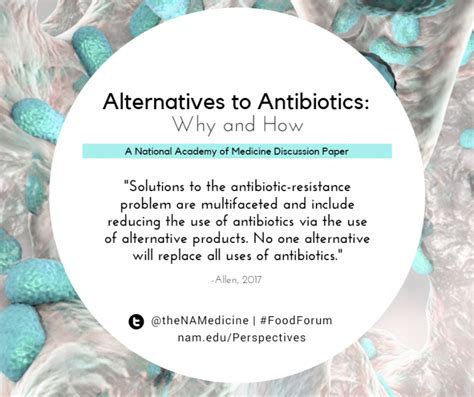 Alternatives To Antibiotics Why And How National Academy Of Medicine