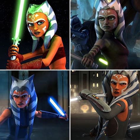 12 4k likes 105 comments strictly star wars on instagram “evolution of ahsoka tano in my