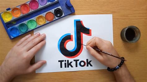 How To Draw A Cute Tik Tok Logo Images And Photos Finder