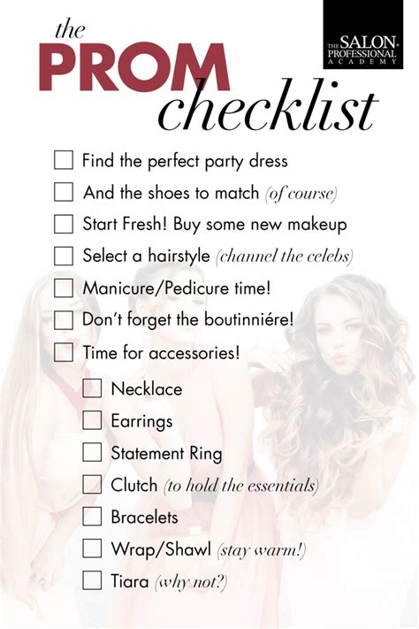 Don't take a chance and get tricked into buying a counterfeit dress! TSPA-Collegeville-Prom-Checklist-Feb2018 | Prom checklist ...