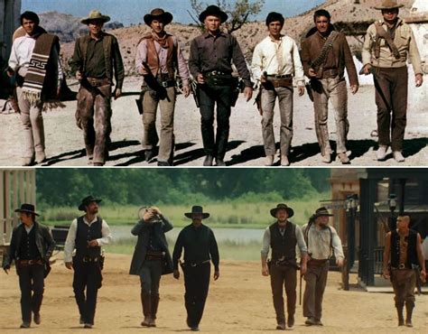 Chris chiama dei conoscenti e formano insieme una banda di sette uomini valorosi. The Magnificent Seven rides again - The Writing Studio