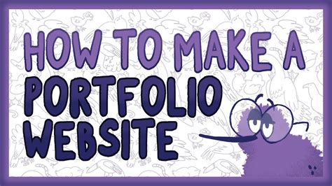 How to Make a Portfolio Website - YouTube