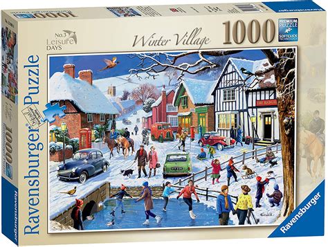 Ravensburger Leisure Days No 3 The Winter Village 1000 Piece Puzzle