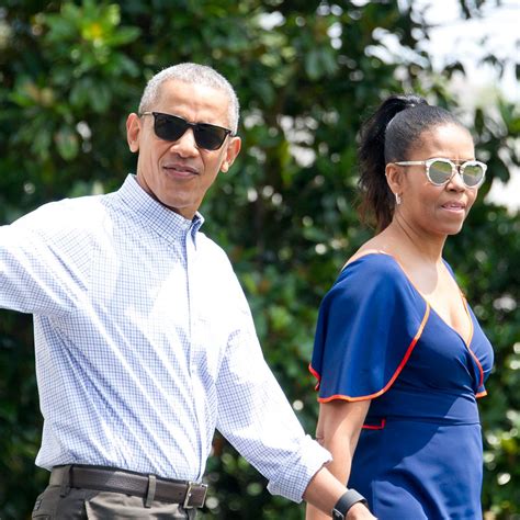 Michelle Obama Rocks Vampy Denim Corset Dress For Date With Barack