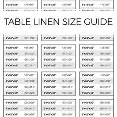 When all the pieces are put together the main room. 11 Table Linen Size Guide ideas | tablecloth sizes, table ...