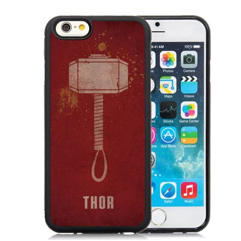Thor Logo Superhero Avengers Case Cover For Iphone11 Pro Max 6 7 8 Plus